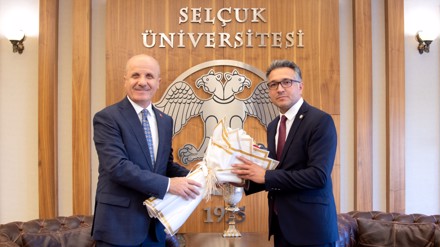 YÖK Başkanı Prof. Dr. Erol Özvar, Selçuk Üniversitesindeydi